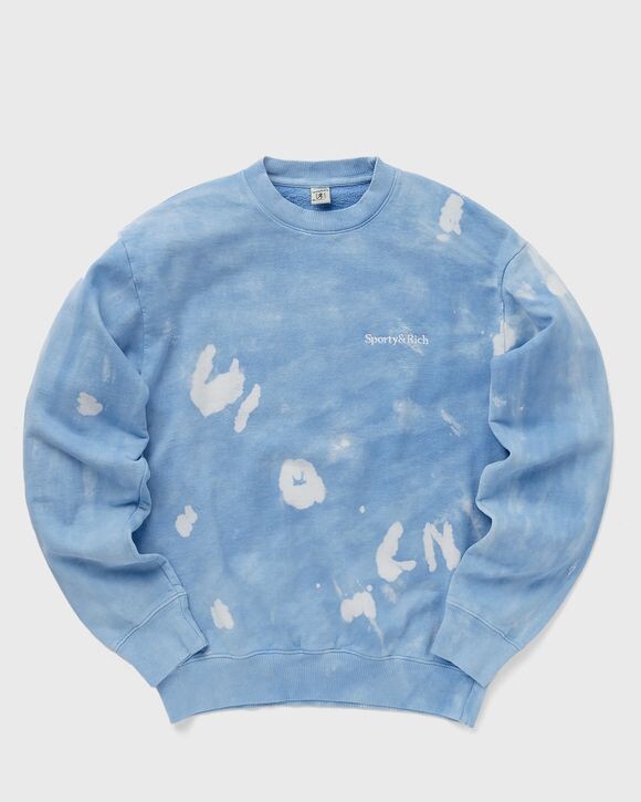 Свитер Sporty & Rich Serif Logo Embroidered Tie Dye Crewneck, цвет hydrangea/white
Свитер Sporty & Rich Serif Logo Embroidered Tie Dye Crewneck, цвет hydrangea/white