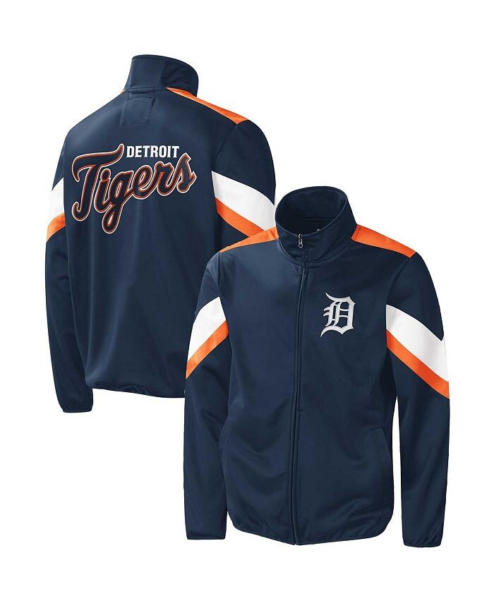 Мужская темно-синяя куртка с молнией во всю длину Detroit Tigers Earned Run G-III Sports by Carl Banks, цвет Navy
Мужская темно-синяя куртка с молнией во всю длину Detroit Tigers Earned Run G-III Sports by Carl Banks, цвет Navy