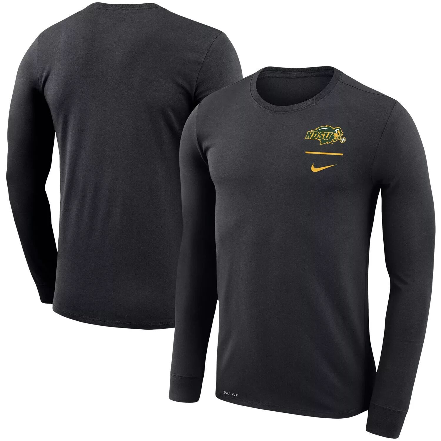 Мужская черная футболка с длинным рукавом NDSU Bison Logo Stack Legend Performance Nike, Черный
Мужская черная футболка с длинным рукавом NDSU Bison Logo Stack Legend Performance Nike, Черный
