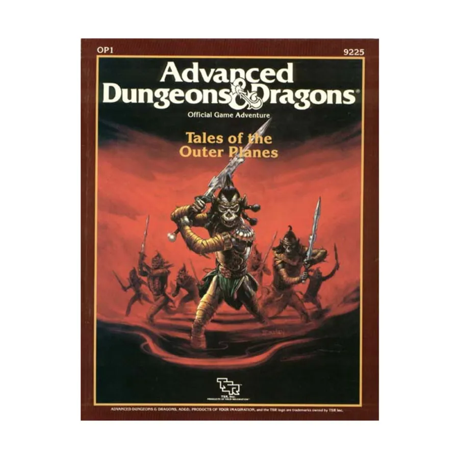 Модуль Tales of the Outer Planes, Advanced Dungeons & Dragons (1st Edition) - Modules & Adventures
Модуль Tales of the Outer Planes, Advanced Dungeons & Dragons (1st Edition) - Modules & Adventures