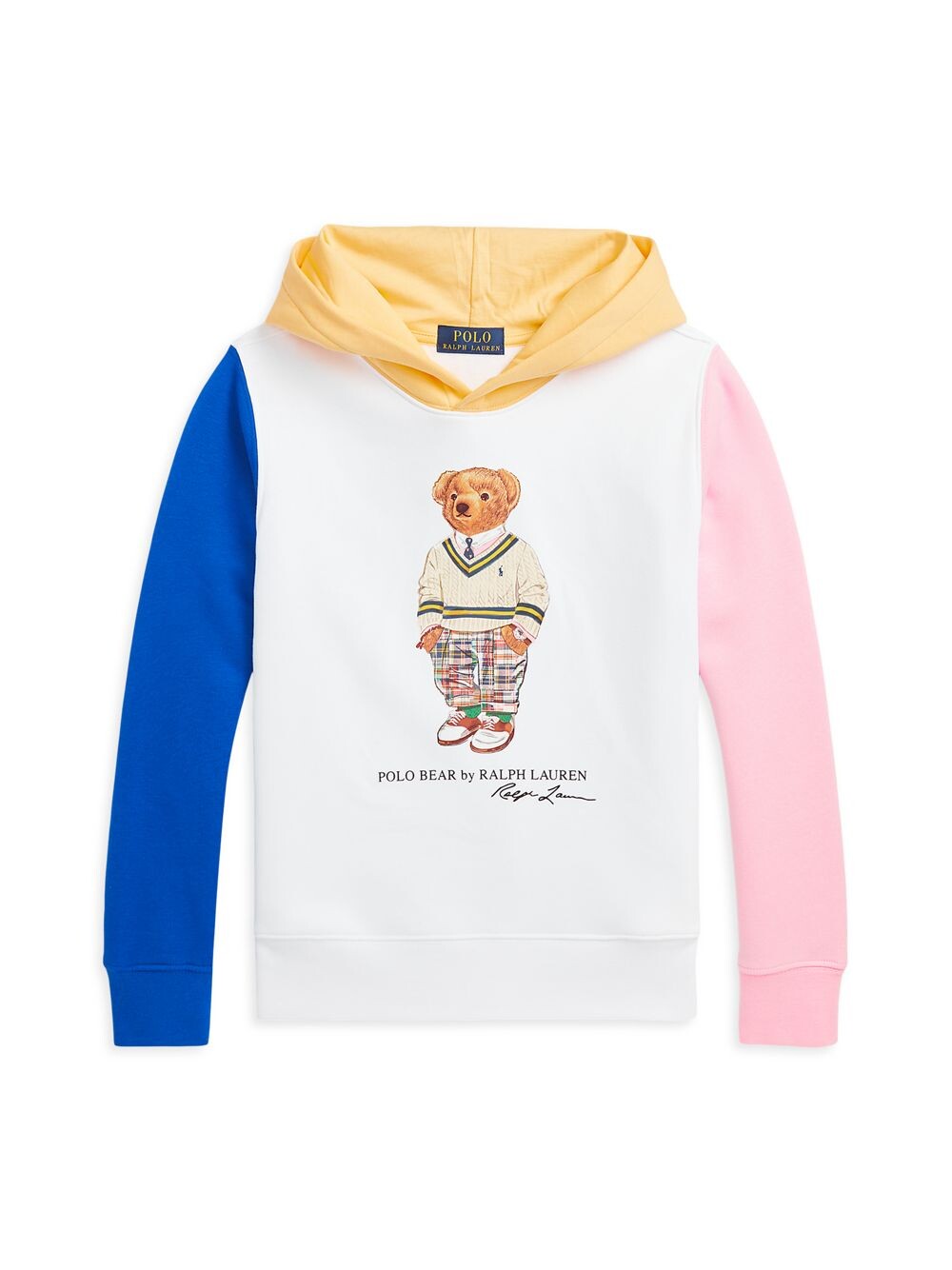 Худи с цветными блоками Polo Bear для маленьких мальчиков и мальчиков Polo Ralph Lauren, белый
Худи с цветными блоками Polo Bear для маленьких мальчиков и мальчиков Polo Ralph Lauren, белый