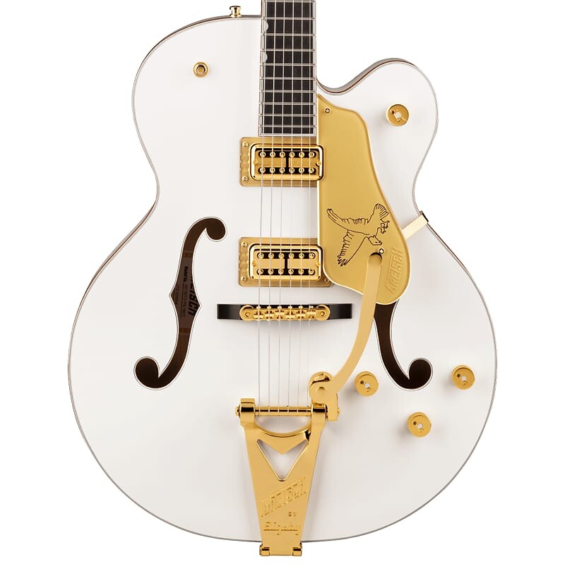 Электрогитара Gretsch G6136TG Players Edition Falcon Hollow Body Guitar - White
Электрогитара Gretsch G6136TG Players Edition Falcon Hollow Body Guitar - White