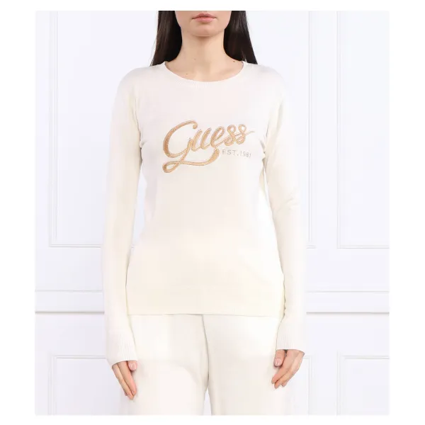 Свитер стандартного кроя Ls edie rn Guess, экрю
Свитер стандартного кроя Ls edie rn Guess, экрю