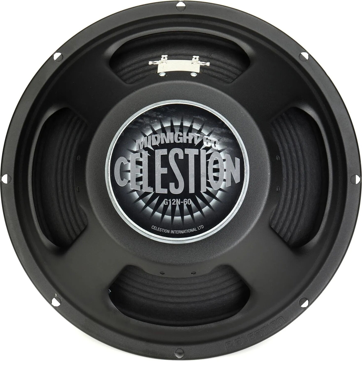 Celestion Midnight 60 12-дюймовый сменный динамик для гитарного усилителя мощностью 60 Вт — 8 Ом
Celestion Midnight 60 12-дюймовый сменный динамик для гитарного усилителя мощностью 60 Вт — 8 Ом