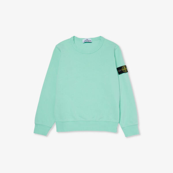 Толстовка свободного кроя из хлопкового джерси с логотипом, 4–14 лет Stone Island, зеленый
Толстовка свободного кроя из хлопкового джерси с логотипом, 4–14 лет Stone Island, зеленый