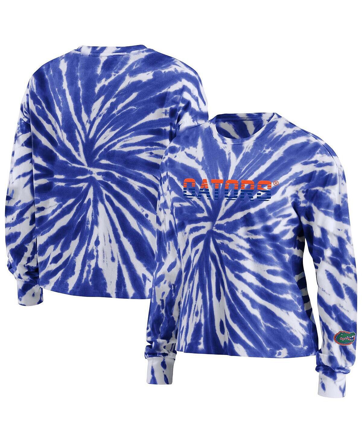 Женская футболка с длинным рукавом Royal Florida Gators тай-дай WEAR by Erin Andrews
Женская футболка с длинным рукавом Royal Florida Gators тай-дай WEAR by Erin Andrews