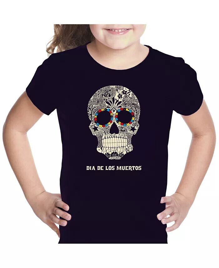 Футболка для девочек с рисунком Word Art - Dia De Los Muertos La Pop Art, фиолетовый
Футболка для девочек с рисунком Word Art - Dia De Los Muertos La Pop Art, фиолетовый
