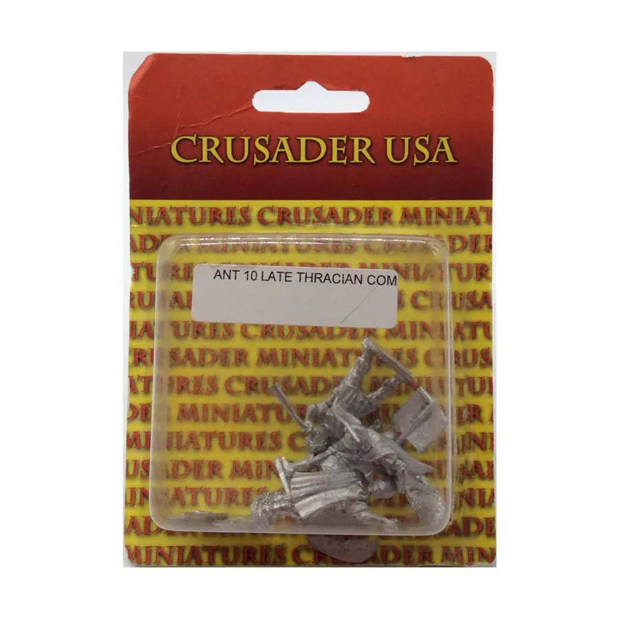 Позднее фракийское командование, Historical Miniatures - Ancient - Thracians (28mm) (Crusader Miniatures)
Позднее фракийское командование, Historical Miniatures - Ancient - Thracians (28mm) (Crusader Miniatures)