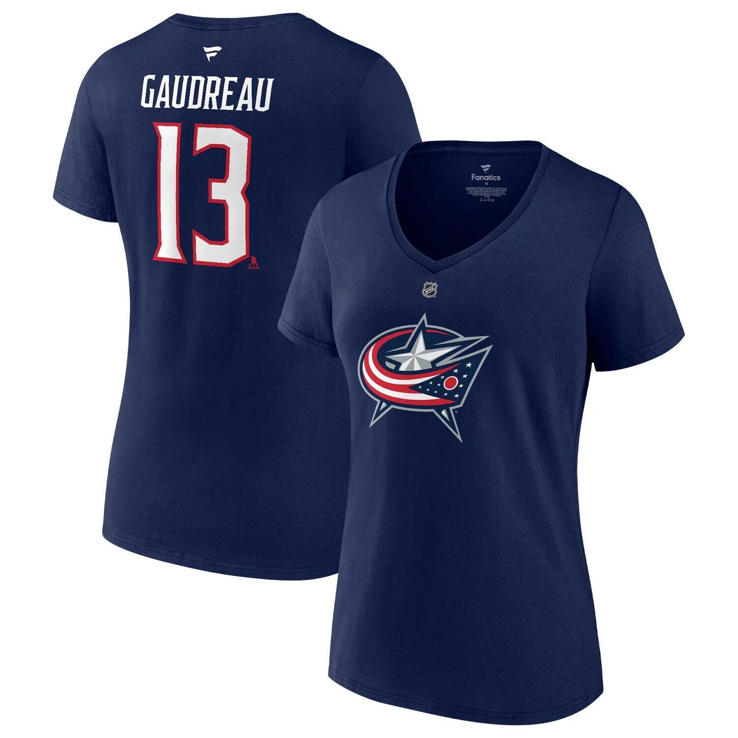 Женские фирменные куртки Fanatics Johnny Gaudreau, темно-синие куртки Columbus Blue, футболка с v-образным вырезом и именем и номером Stack Fanatics, Синий
Женские фирменные куртки Fanatics Johnny Gaudreau, темно-синие куртки Columbus Blue, футболка с v-образным вырезом и именем и номером Stack Fanatics, Синий