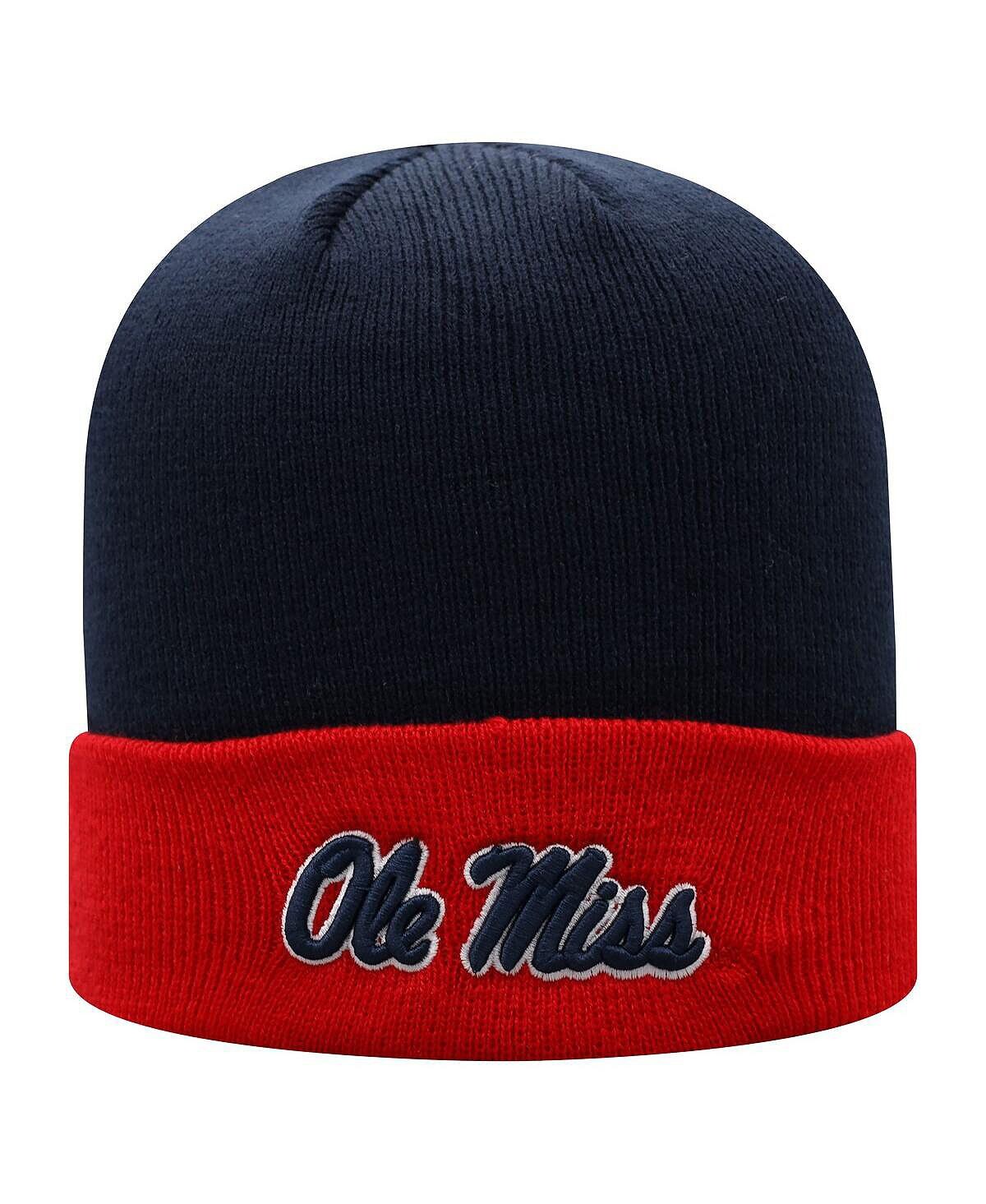 Мужская темно-красная двухцветная вязаная шапка Ole Miss Rebels Core с манжетами Top of the World
Мужская темно-красная двухцветная вязаная шапка Ole Miss Rebels Core с манжетами Top of the World