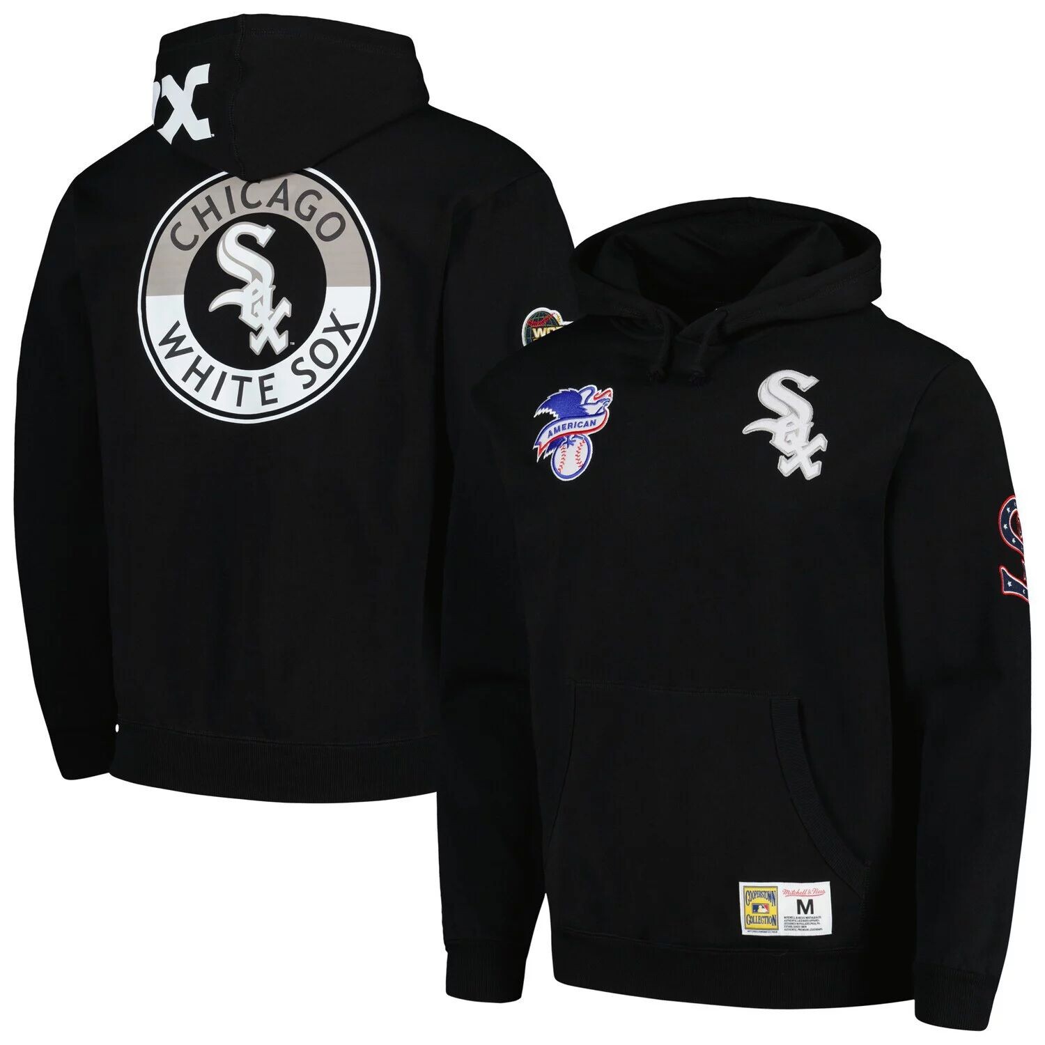 Мужской пуловер с капюшоном Mitchell & Ness Black Chicago White Sox City Collection
Мужской пуловер с капюшоном Mitchell & Ness Black Chicago White Sox City Collection