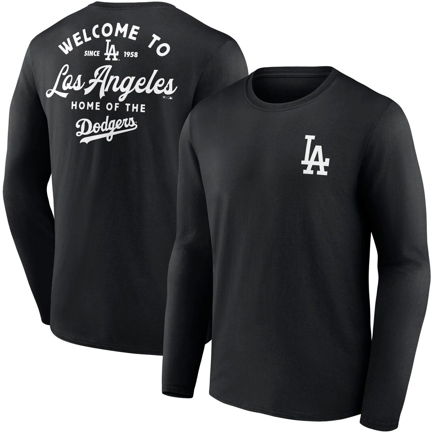 Мужская черная фирменная футболка с длинными рукавами Los Angeles Dodgers Welcome Hometown Collection Fanatics
Мужская черная фирменная футболка с длинными рукавами Los Angeles Dodgers Welcome Hometown Collection Fanatics