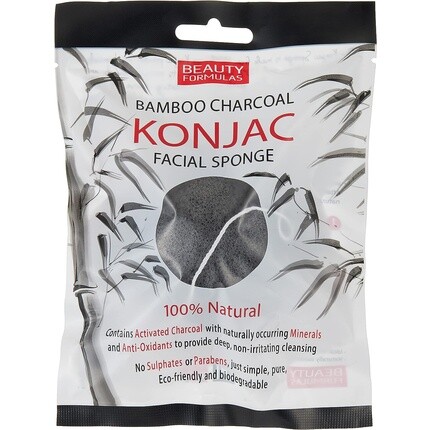 Губка для лица Konjac со 100% натуральным бамбуковым углем, Beauty Formulas, Серый
Губка для лица Konjac со 100% натуральным бамбуковым углем, Beauty Formulas, Серый