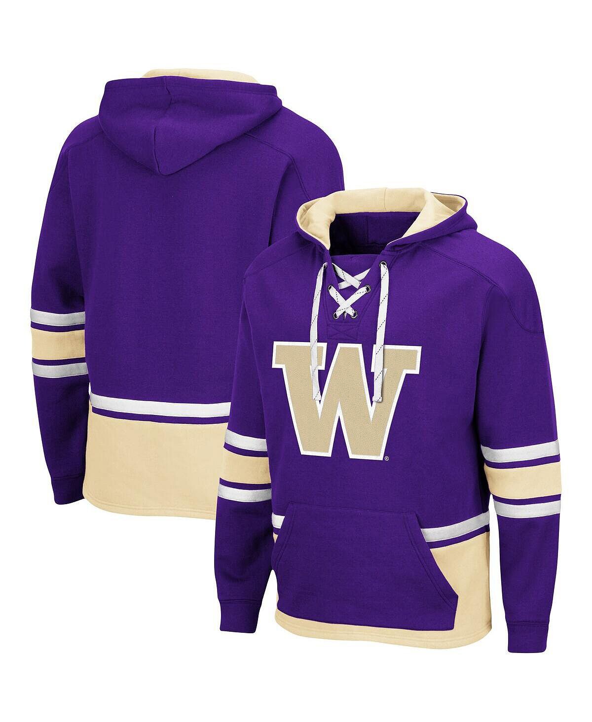 Мужской фиолетовый пуловер с капюшоном Washington Huskies на шнуровке 3.0 Colosseum
Мужской фиолетовый пуловер с капюшоном Washington Huskies на шнуровке 3.0 Colosseum