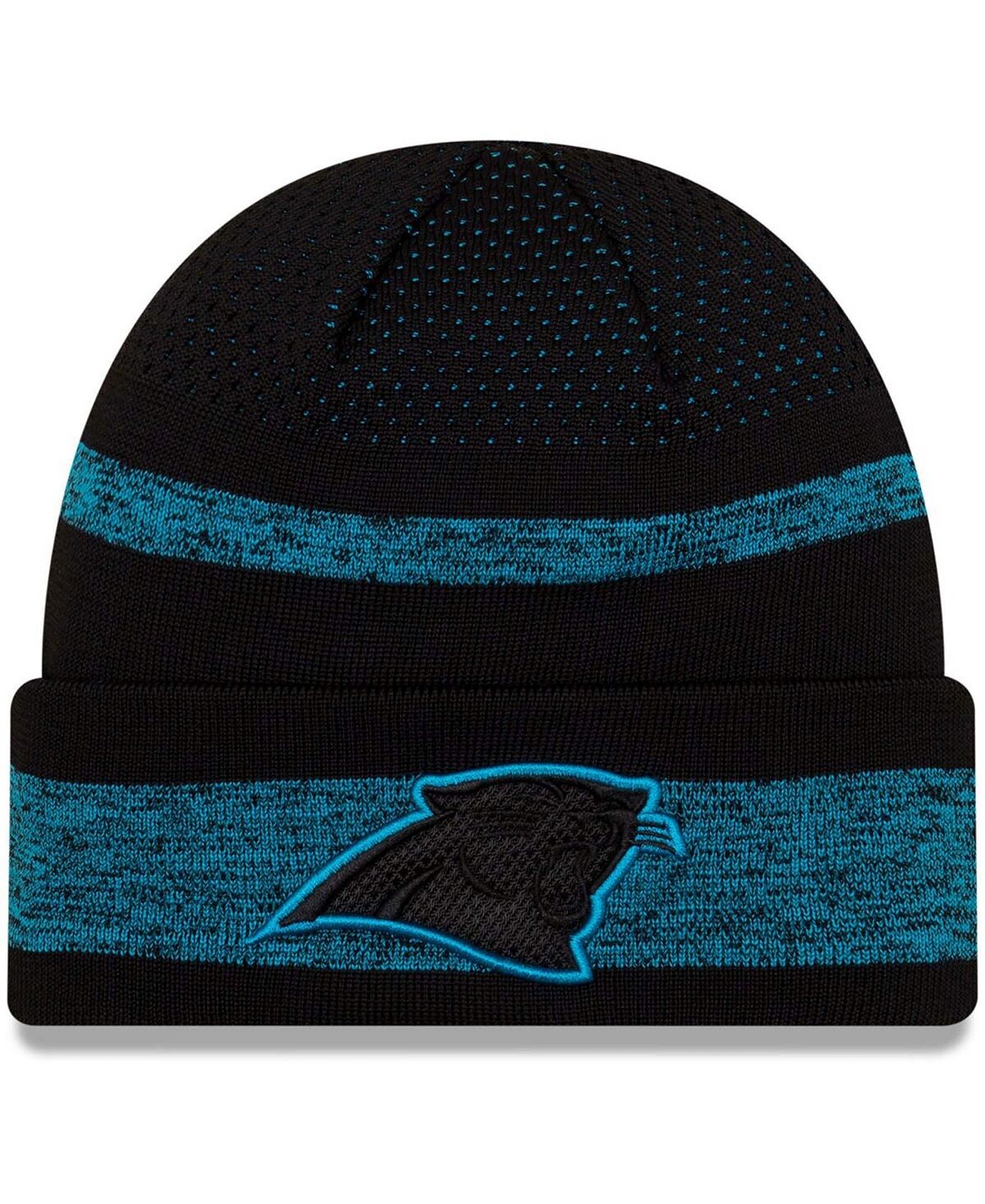 Мужская черная вязаная шапка с манжетами NFL Sideline 2021 Carolina Panthers Tech New Era
Мужская черная вязаная шапка с манжетами NFL Sideline 2021 Carolina Panthers Tech New Era