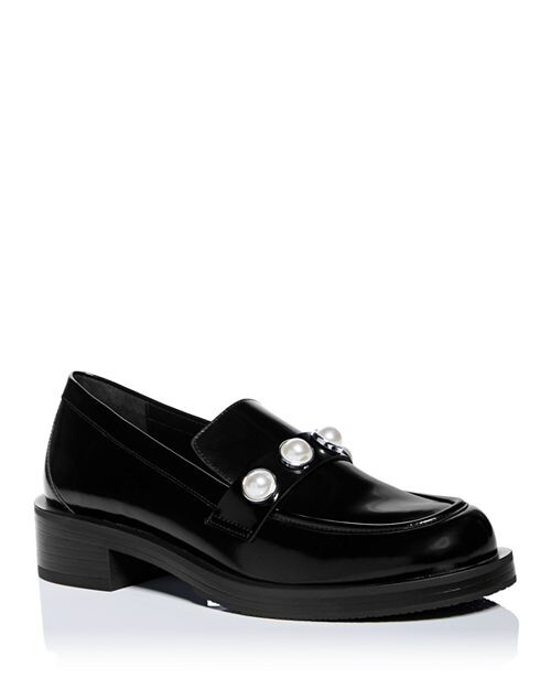 Женские лоферы без шнуровки Portia Bold с украшением Stuart Weitzman, цвет Black
Женские лоферы без шнуровки Portia Bold с украшением Stuart Weitzman, цвет Black