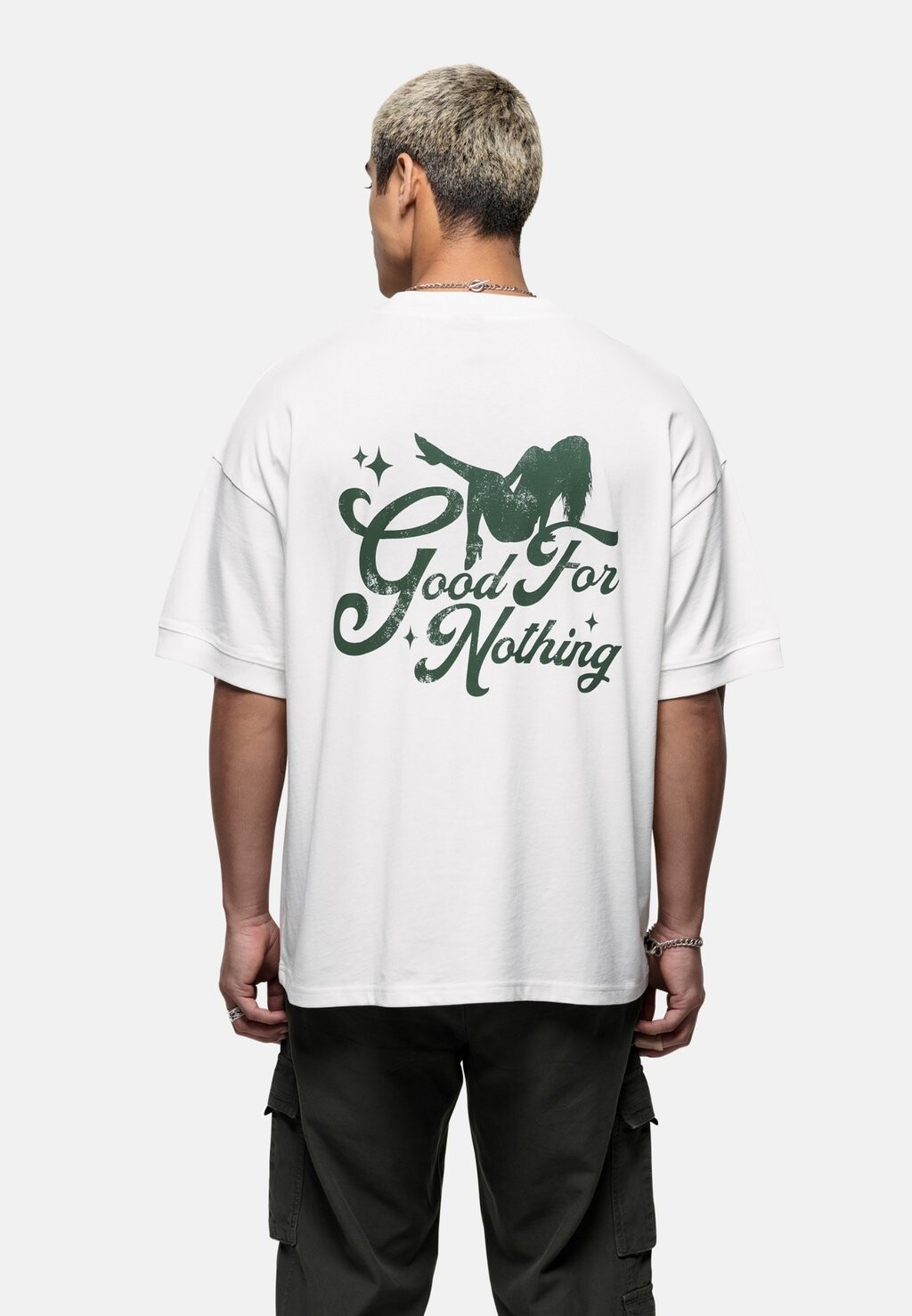 Футболка с принтом Tee Oversized Dance Print Tee Good For Nothing, цвет off white
Футболка с принтом Tee Oversized Dance Print Tee Good For Nothing, цвет off white