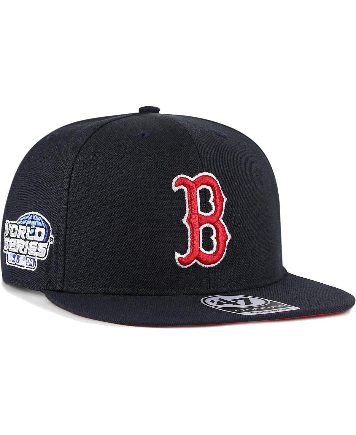 Мужская темно-синяя кепка Boston Red Sox 2004 World Series Sure Shot Captain Snapback '47 Brand
Мужская темно-синяя кепка Boston Red Sox 2004 World Series Sure Shot Captain Snapback '47 Brand
