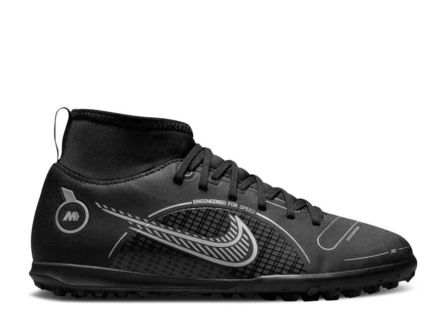 Кроссовки Nike Mercurial Superfly 8 Club TF GS, цвет Black Metallic Silver
Кроссовки Nike Mercurial Superfly 8 Club TF GS, цвет Black Metallic Silver