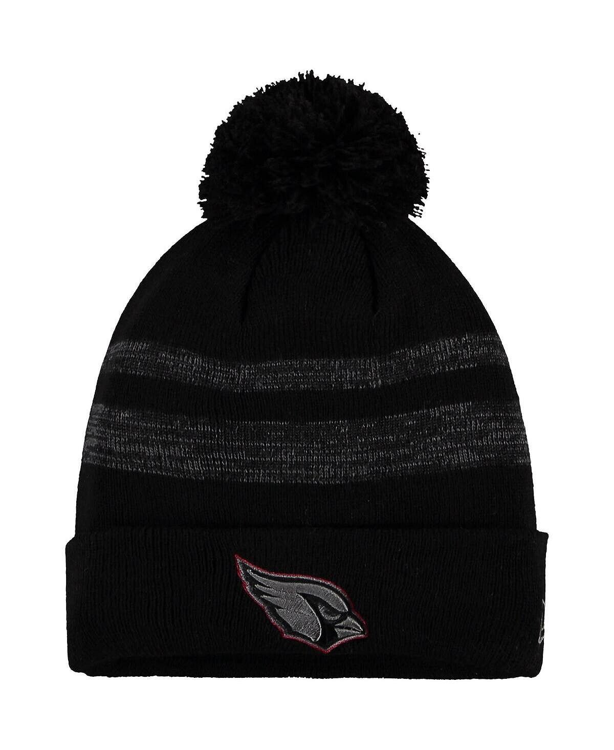 Мужская черная вязаная шапка с манжетами и помпоном Arizona Cardinals Dispatch New Era
Мужская черная вязаная шапка с манжетами и помпоном Arizona Cardinals Dispatch New Era