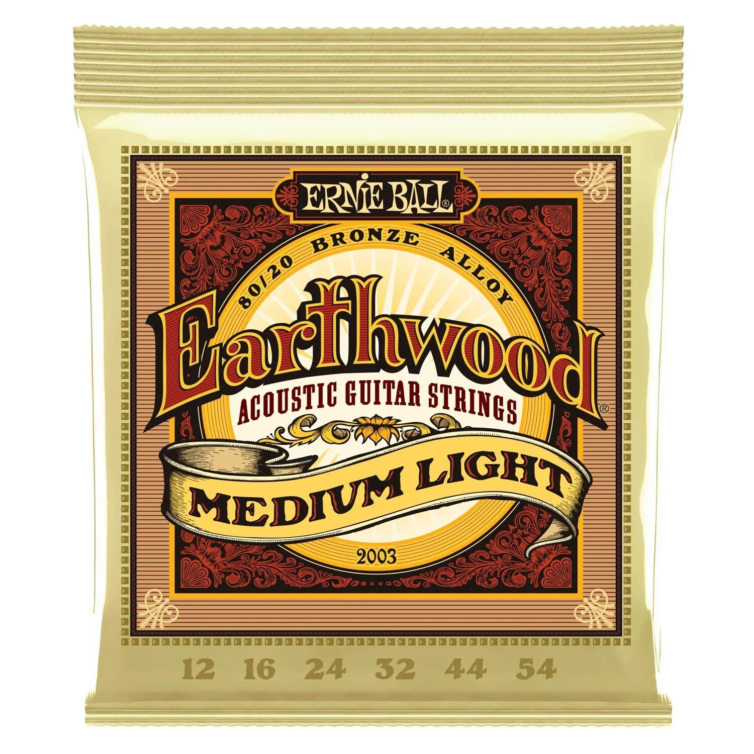 Струны для акустической гитары Ernie Ball 2003 Earthwood 80/20, бронзовые — .012-.054, средние легкие
Струны для акустической гитары Ernie Ball 2003 Earthwood 80/20, бронзовые — .012-.054, средние легкие