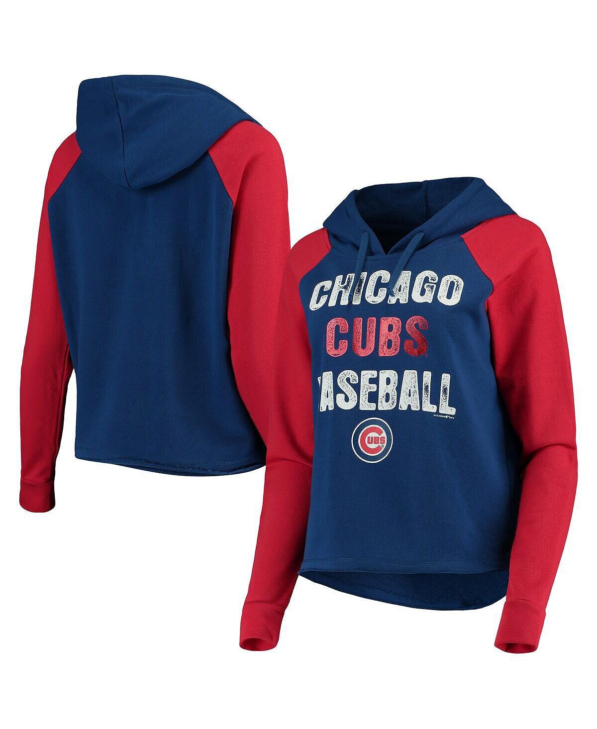 Женский свободный пуловер с капюшоном из френч-терри Royal, красный Chicago Cubs New Era
Женский свободный пуловер с капюшоном из френч-терри Royal, красный Chicago Cubs New Era
