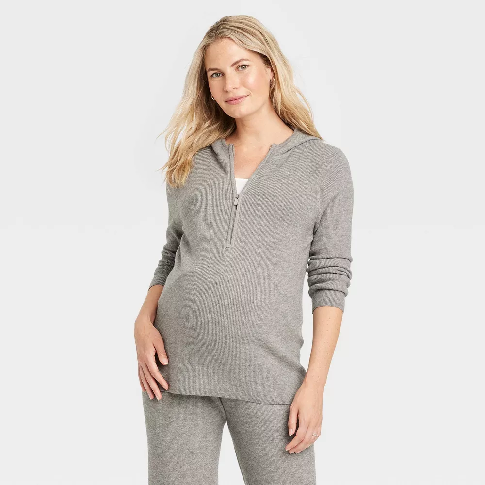 Свитер с капюшоном для беременных и кормящих мам - Isabel Maternity от Ingrid & Isabel Isabel Maternity by Ingrid & Isabel, цвет Gray
Свитер с капюшоном для беременных и кормящих мам - Isabel Maternity от Ingrid & Isabel Isabel Maternity by Ingrid & Isabel, цвет Gray