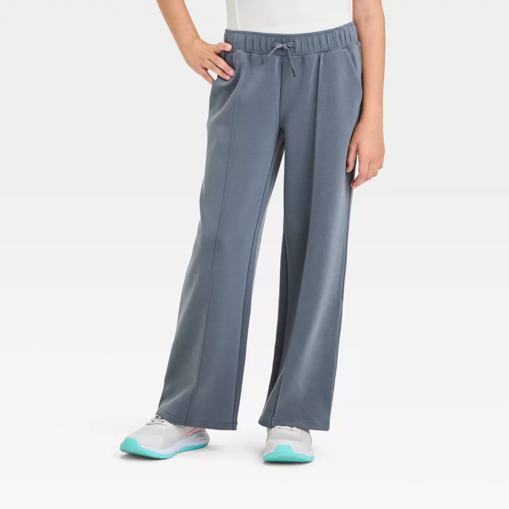 Брюки свободного покроя для девочек Airy Sleek Wide Leg - All In Motion, цвет Gray
Брюки свободного покроя для девочек Airy Sleek Wide Leg - All In Motion, цвет Gray