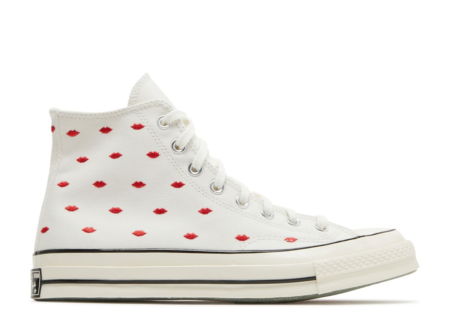 Кроссовки Converse Chuck 70 Embroidered Lips High 'Love Me - Vintage White', белый
Кроссовки Converse Chuck 70 Embroidered Lips High 'Love Me - Vintage White', белый