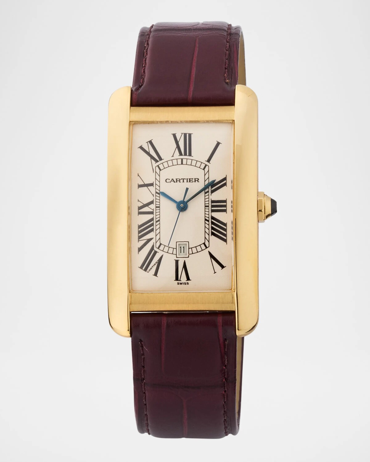 Часы Cartier Tank Americaine 45 мм, винтажные, 1990-е годы Vintage Watches, желтый
Часы Cartier Tank Americaine 45 мм, винтажные, 1990-е годы Vintage Watches, желтый