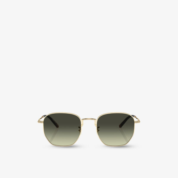 Солнцезащитные очки Kierney в металлической шестиугольной оправе OV1331S Oliver Peoples, желтый
Солнцезащитные очки Kierney в металлической шестиугольной оправе OV1331S Oliver Peoples, желтый
