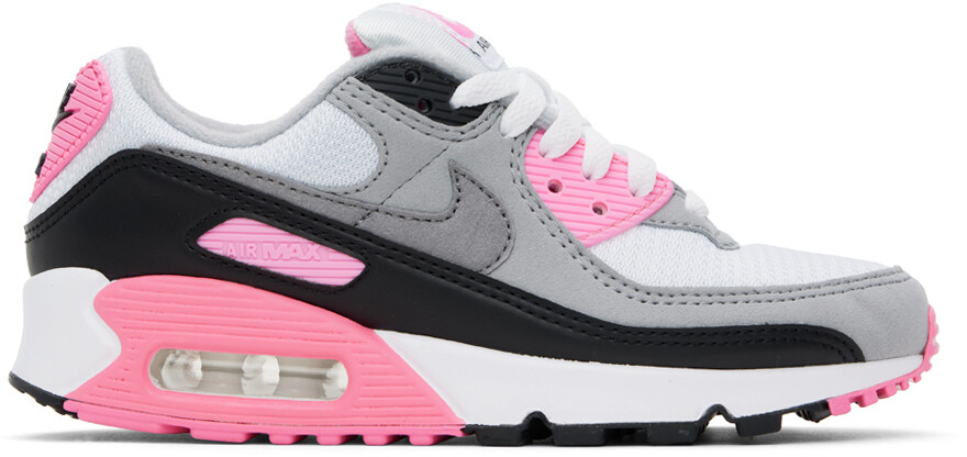 Разноцветные кроссовки Air Max 90 Nike, цвет White/Rose/Black/Particle grey
Разноцветные кроссовки Air Max 90 Nike, цвет White/Rose/Black/Particle grey
