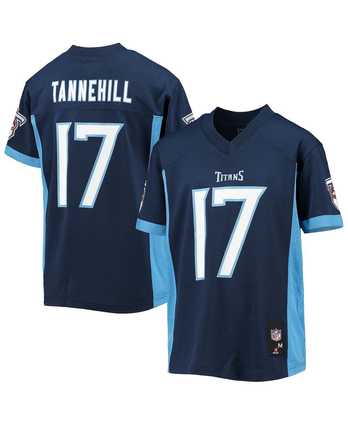Реплика игрока Big Boys and Girls Ryan Tannehill Navy Tennessee Titans Outerstuff
Реплика игрока Big Boys and Girls Ryan Tannehill Navy Tennessee Titans Outerstuff