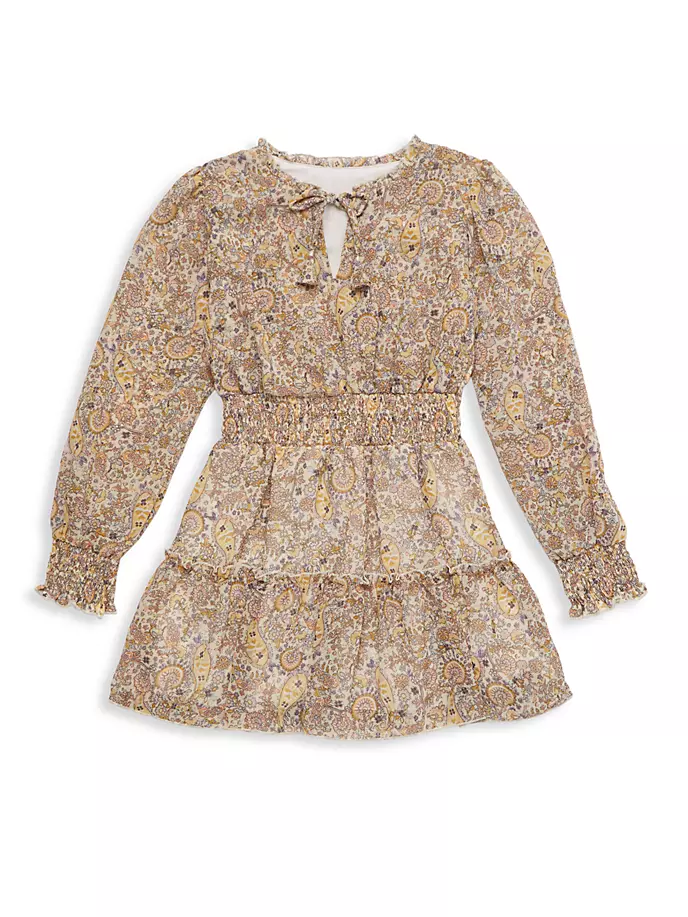 Расклешенное платье с узором пейсли для девочек Flowers By Zoe, цвет paisley chiffon
Расклешенное платье с узором пейсли для девочек Flowers By Zoe, цвет paisley chiffon
