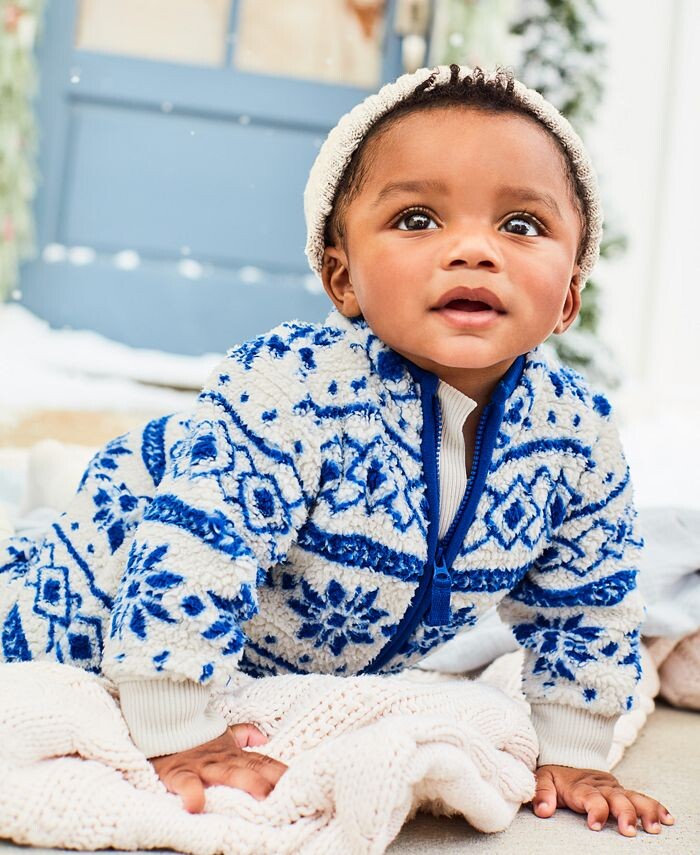 Флисовый комбинезон с молнией во всю длину для маленьких мальчиков Fair Isle Carter's, синий
Флисовый комбинезон с молнией во всю длину для маленьких мальчиков Fair Isle Carter's, синий