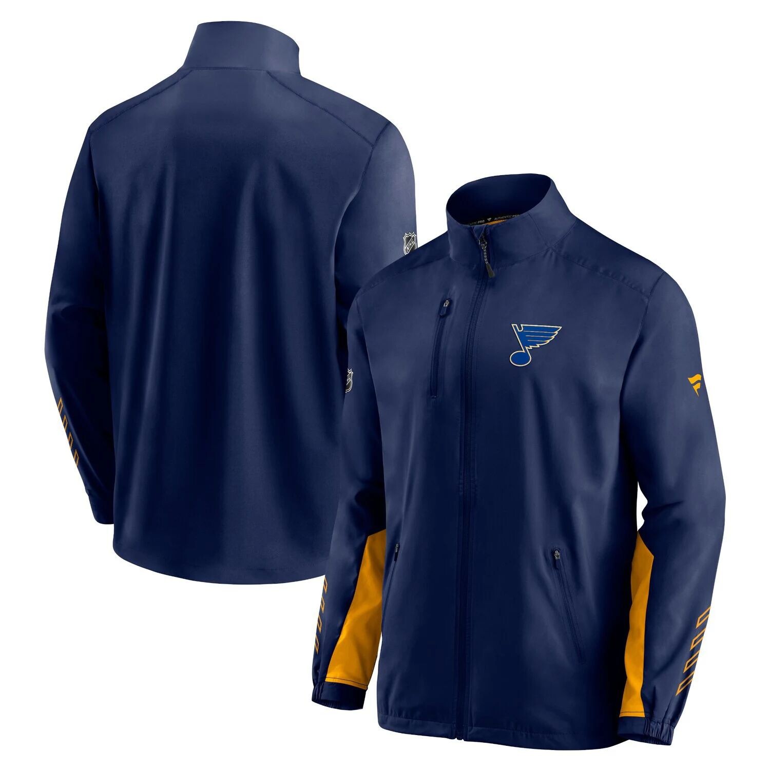 Мужская фирменная темно-синяя куртка St. Louis Blues Authentic Pro Locker Room с молнией во всю длину на катке Fanatics, Синий
Мужская фирменная темно-синяя куртка St. Louis Blues Authentic Pro Locker Room с молнией во всю длину на катке Fanatics, Синий