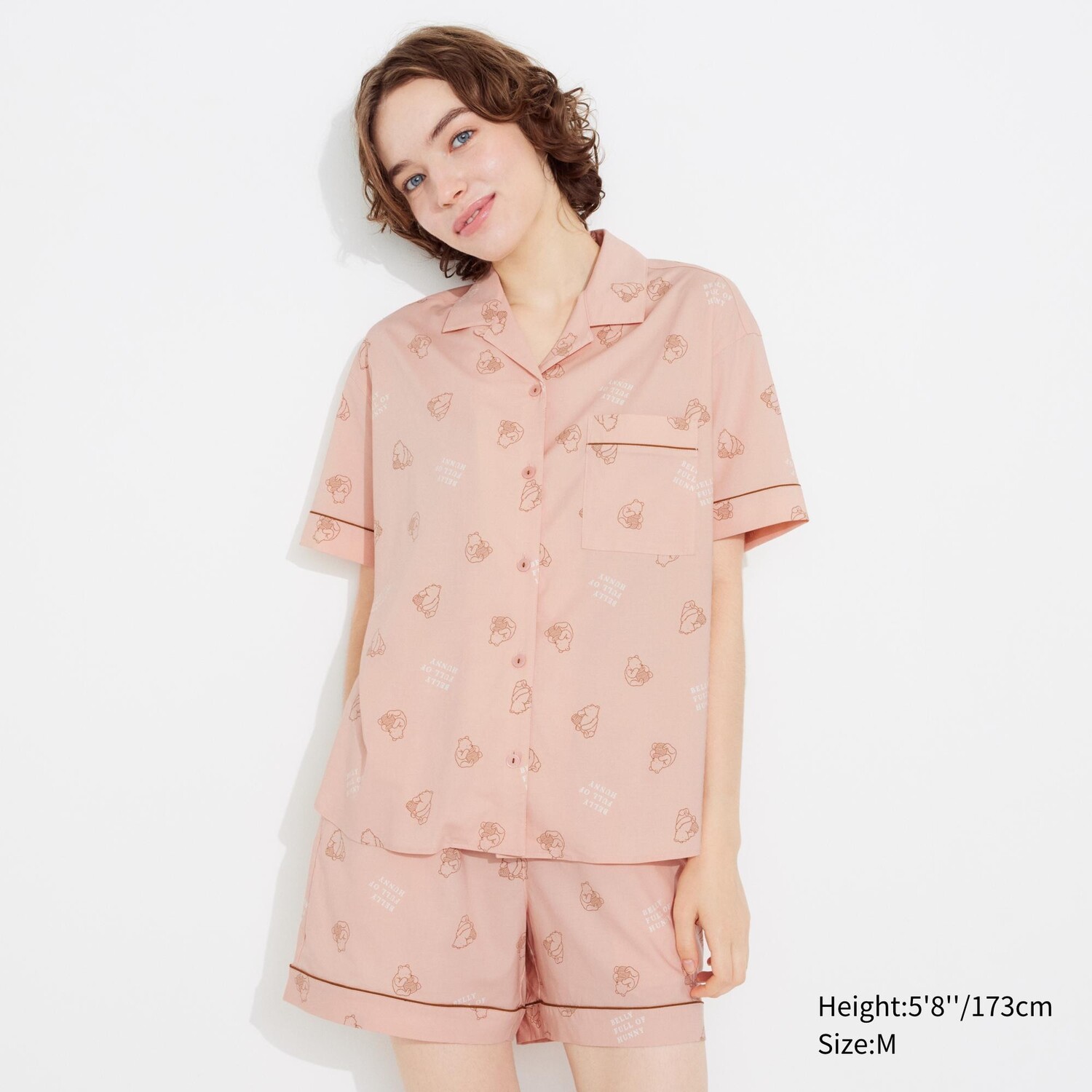 Пижама UNIQLO Winnie the Pooh Collection мягкая эластичная с короткими рукавами, розовый
Пижама UNIQLO Winnie the Pooh Collection мягкая эластичная с короткими рукавами, розовый