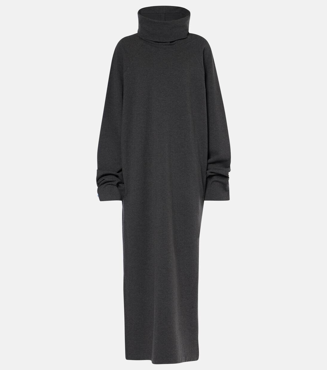 Платье-свитер с воротником-стойкой из хлопковой смеси Norma Kamali, цвет dark heather grey
Платье-свитер с воротником-стойкой из хлопковой смеси Norma Kamali, цвет dark heather grey