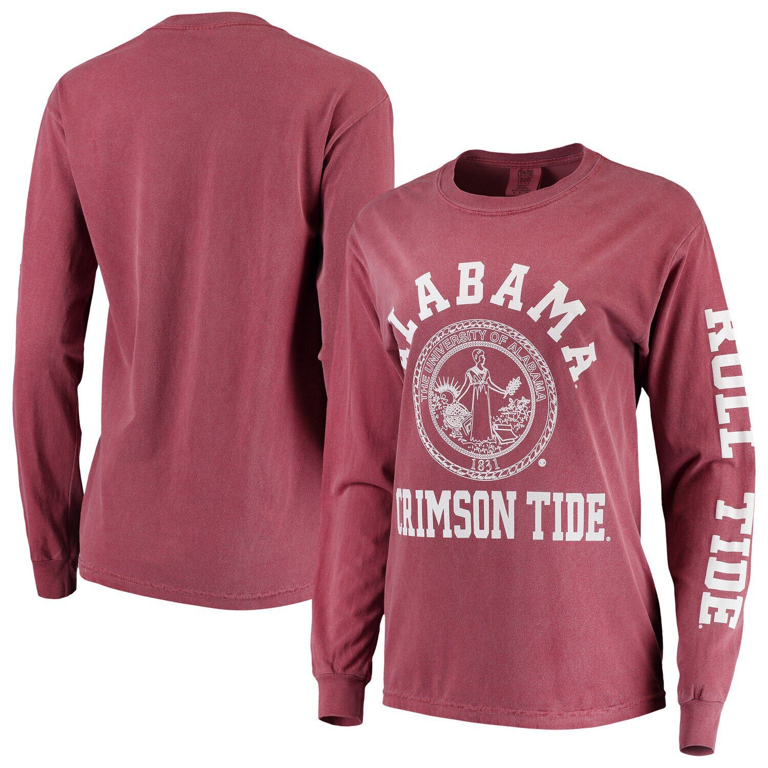 Женская футболка Crimson Alabama Crimson Tide Oversized Comfort Colors University Seal с длинными рукавами
Женская футболка Crimson Alabama Crimson Tide Oversized Comfort Colors University Seal с длинными рукавами