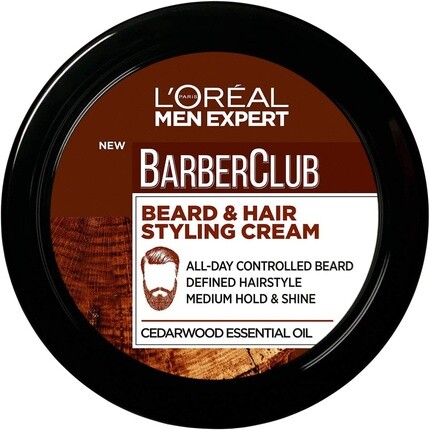L'Oreal Men Expert Barber Club Крем для укладки бороды и волос 75 мл, L'Oreal
L'Oreal Men Expert Barber Club Крем для укладки бороды и волос 75 мл, L'Oreal