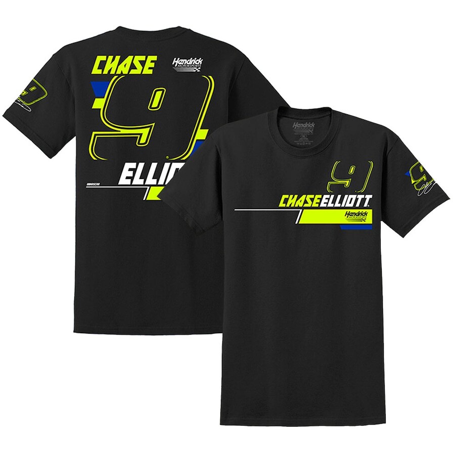 Футболка с коротким рукавом Hendrick Motorsports Team Collection Chase Elliott, черный
Футболка с коротким рукавом Hendrick Motorsports Team Collection Chase Elliott, черный
