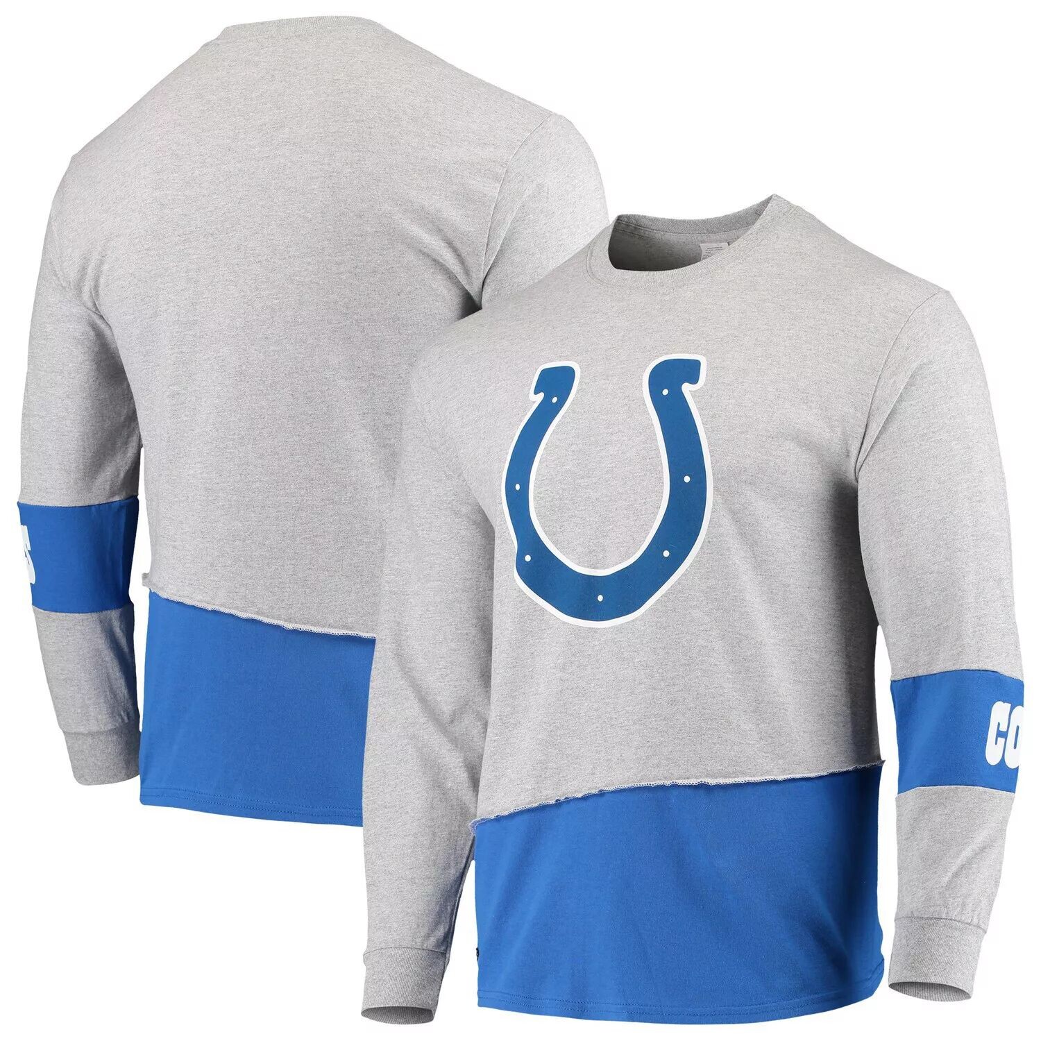 Мужская футболка Refried Apparel Grey/Royal Indianapolis Colts из экологически чистого переработанного материала с длинными рукавами
Мужская футболка Refried Apparel Grey/Royal Indianapolis Colts из экологически чистого переработанного материала с длинными рукавами