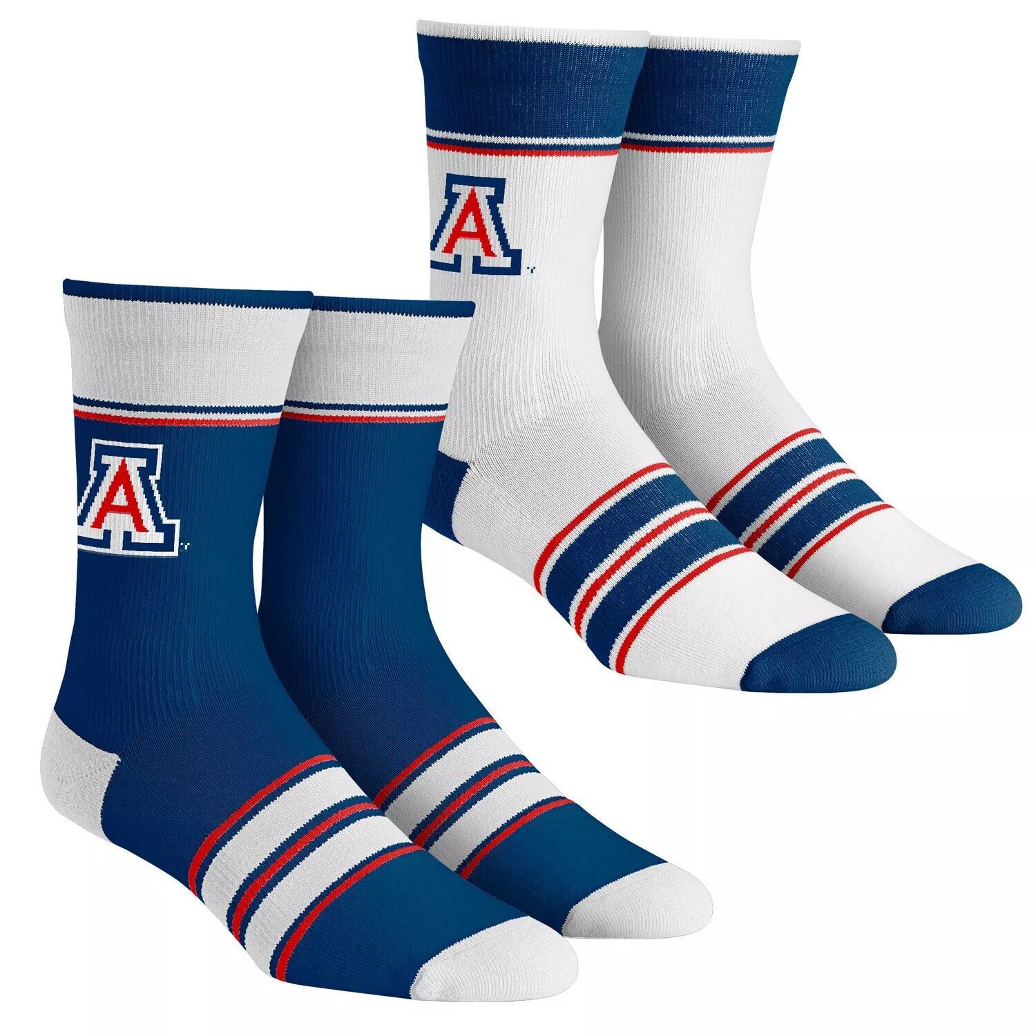 Комплект из 2 носков в несколько полосок Youth Rock Em Arizona Wildcats Team Crew Unbranded
Комплект из 2 носков в несколько полосок Youth Rock Em Arizona Wildcats Team Crew Unbranded