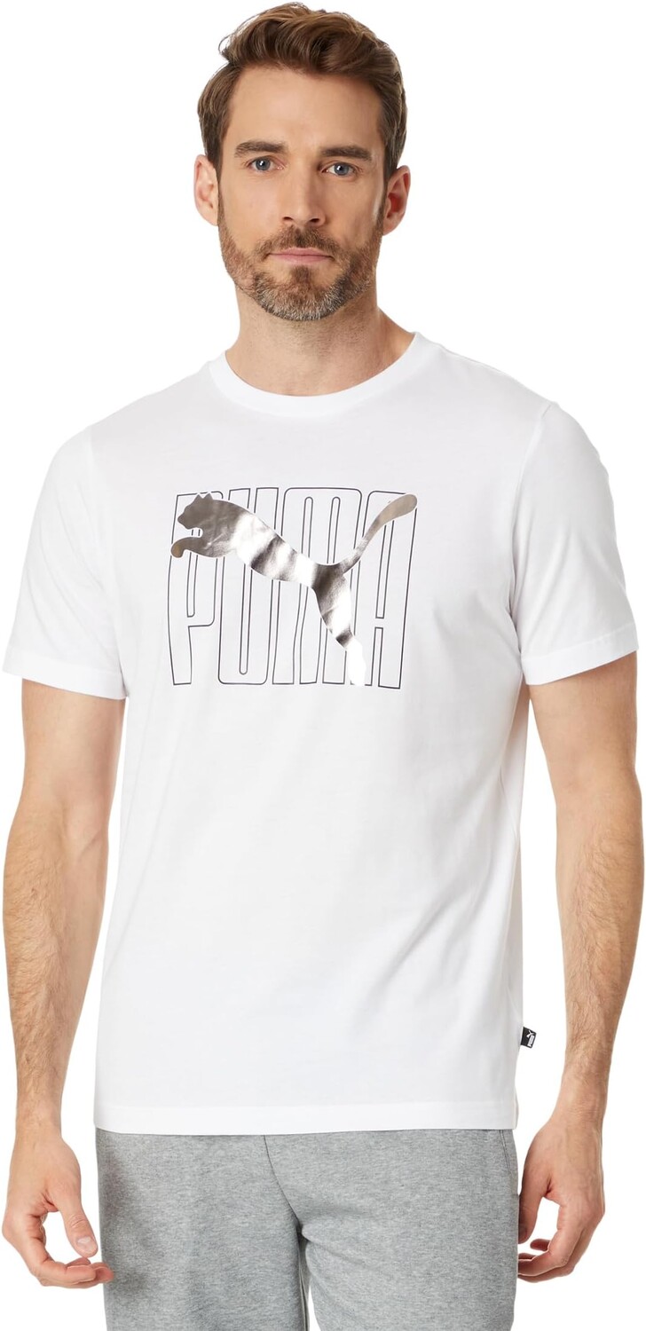 Праздничная футболка с короткими рукавами Essentials+ Logo Lab PUMA, цвет Puma White
Праздничная футболка с короткими рукавами Essentials+ Logo Lab PUMA, цвет Puma White