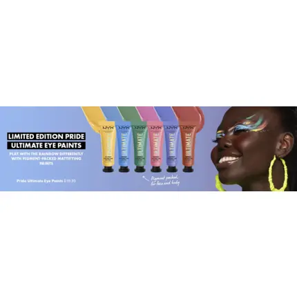 Nyx Limited Edition Pride Collection Ultimate Eye Paints или матирующий спрей, Nyx Cosmetics
Nyx Limited Edition Pride Collection Ultimate Eye Paints или матирующий спрей, Nyx Cosmetics