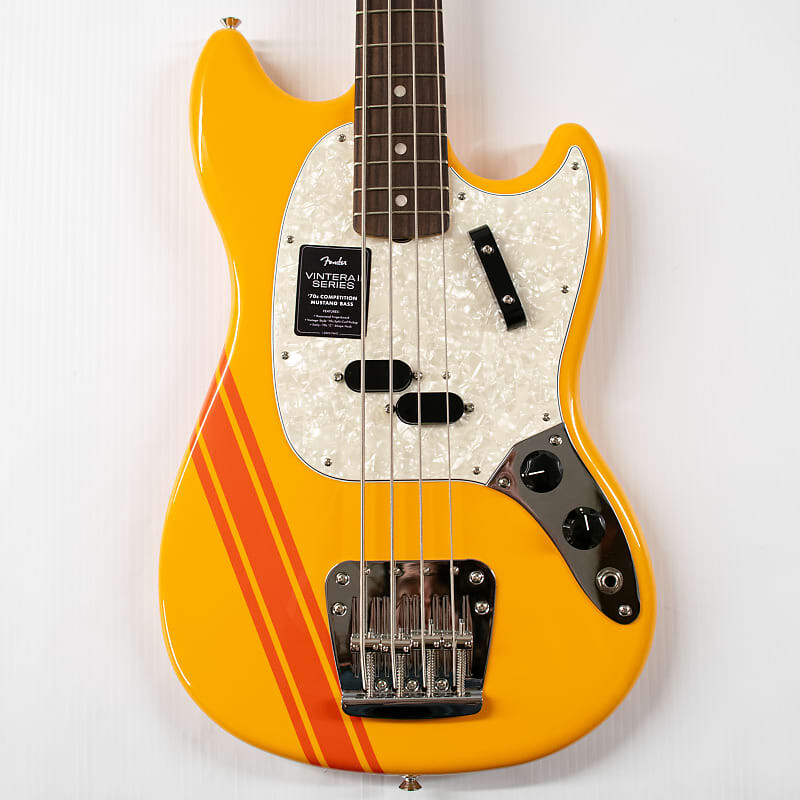 Басс гитара Fender Vintera II '70s Mustang Bass - Competition Orange with Rosewood Fingerboard
Басс гитара Fender Vintera II '70s Mustang Bass - Competition Orange with Rosewood Fingerboard