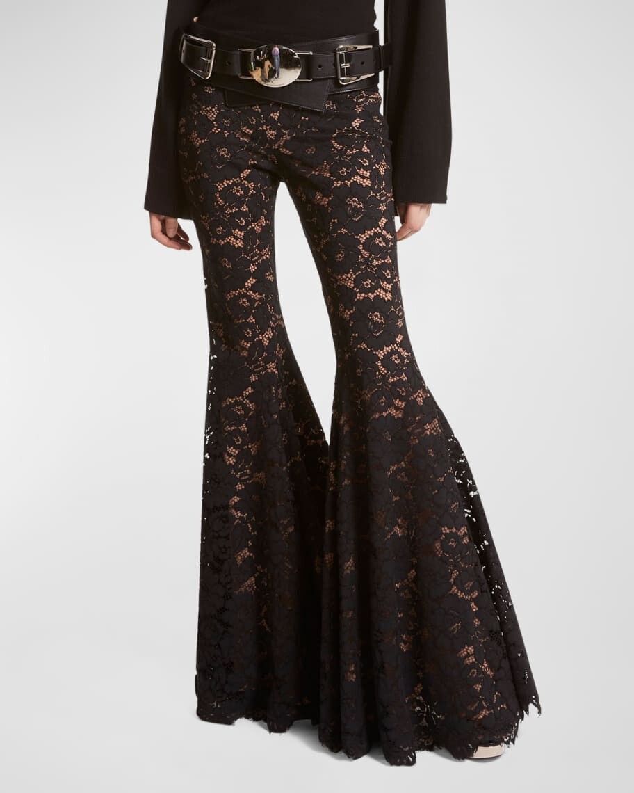 Кружевные расклешенные брюки с цветочным принтом Joplin Michael Kors Collection
Кружевные расклешенные брюки с цветочным принтом Joplin Michael Kors Collection