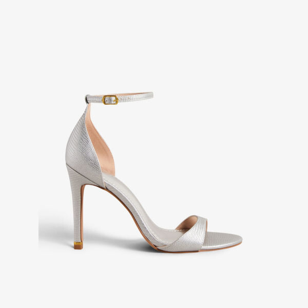 Босоножки Helmiam из металлизированной кожи на каблуке с ремешком на щиколотке Ted Baker, серебряный
Босоножки Helmiam из металлизированной кожи на каблуке с ремешком на щиколотке Ted Baker, серебряный