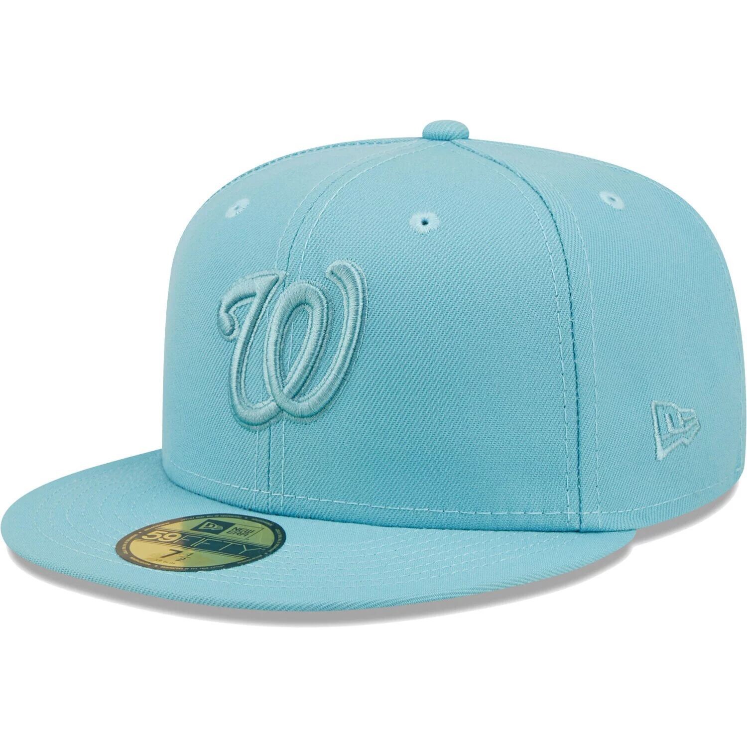 Мужская приталенная шляпа New Era Голубая Washington Nationals Color Pack 59FIFTY
Мужская приталенная шляпа New Era Голубая Washington Nationals Color Pack 59FIFTY