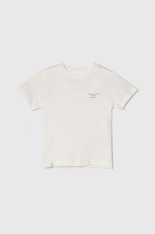 Детская хлопковая футболка Zippy, белый 
Детская хлопковая футболка Zippy, белый